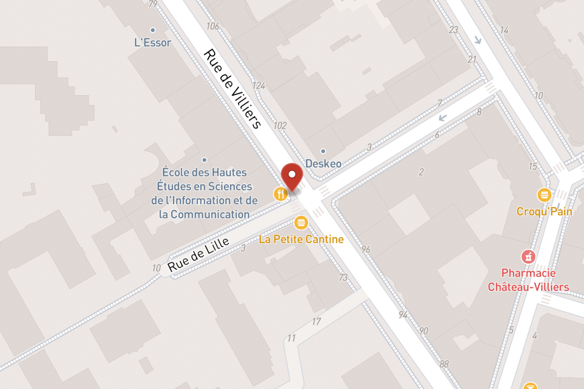 Plan de situation — 75BIS Rue de Villiers