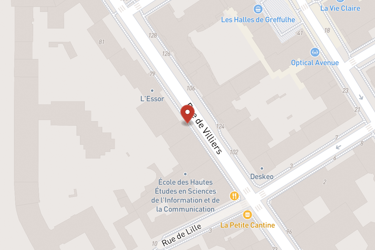 Plan de situation — 77BIS Rue de Villiers