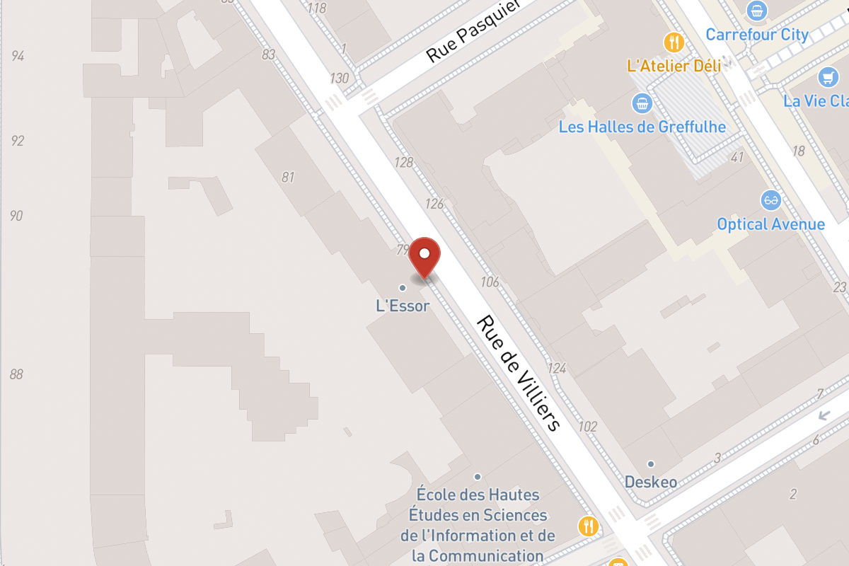 Plan de situation — 79 Rue de Villiers
