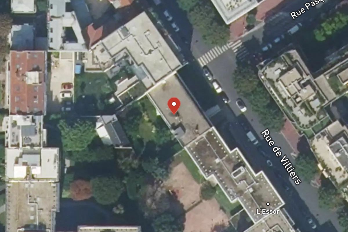 Vue satellite — 81BIS Rue de Villiers