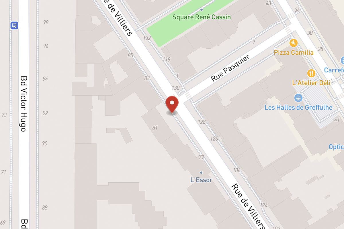 Plan de situation — 81 Rue de Villiers