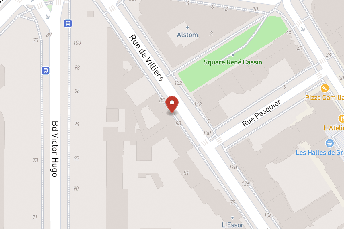 Plan de situation — 83BIS Rue de Villiers