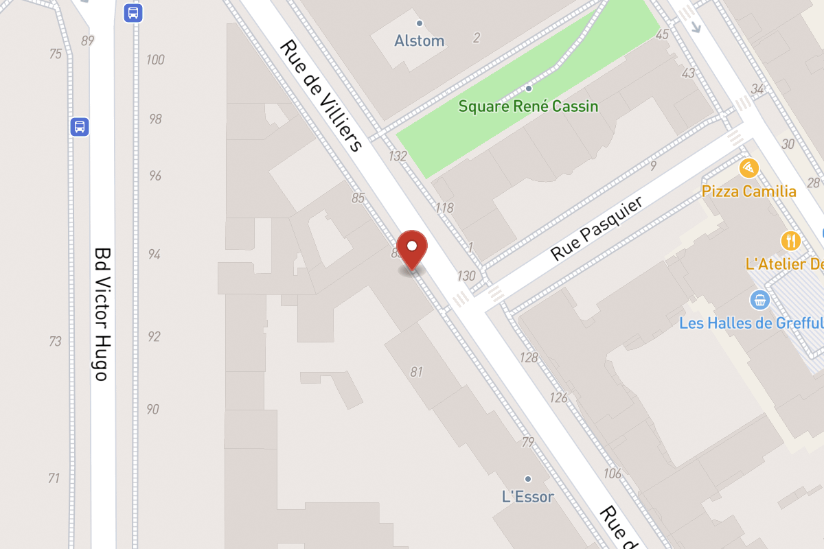 Plan de situation — 83 Rue de Villiers