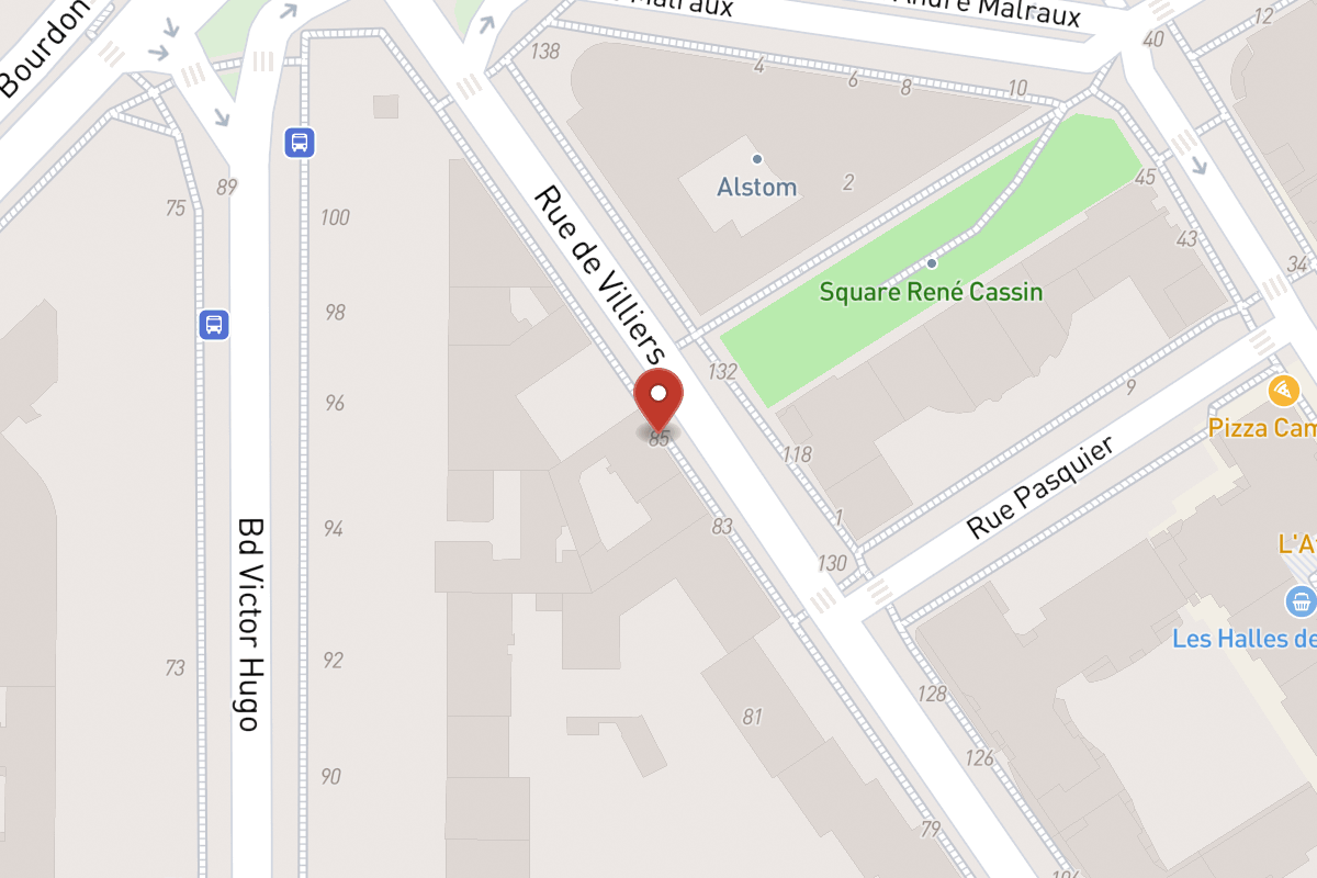 Plan de situation — 85 Rue de Villiers