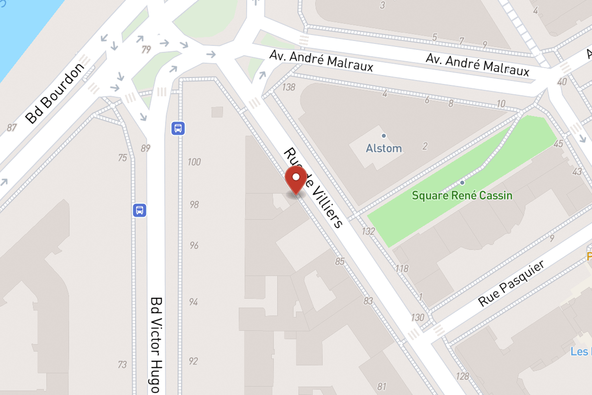 Plan de situation — 89 Rue de Villiers