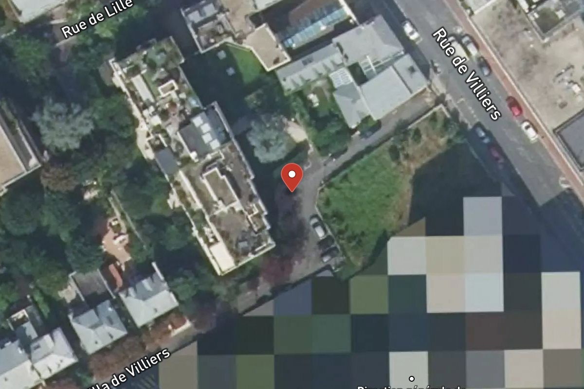 Vue satellite — 9 Rue de Villiers