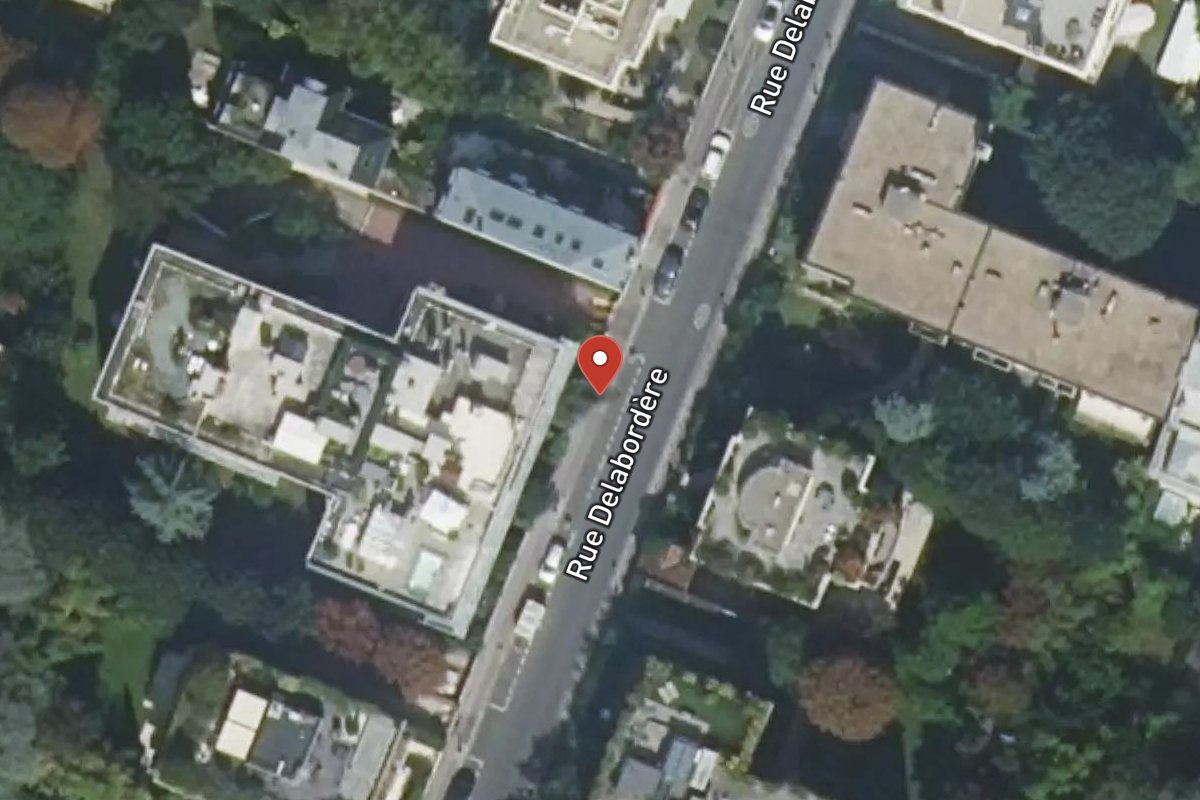 Vue satellite — 10 Rue Delabordére