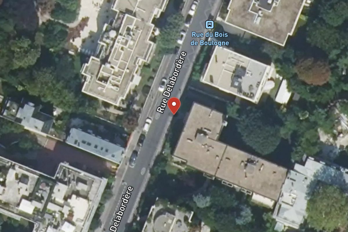 Vue satellite — 11 Rue Delabordére