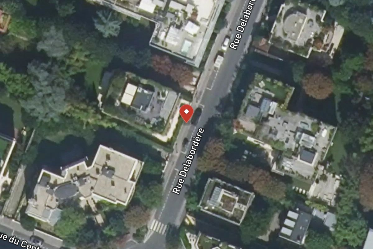 Vue satellite — 12 Rue Delabordére