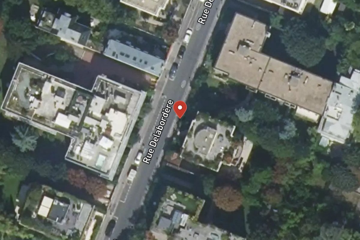 Vue satellite — 15 Rue Delabordére