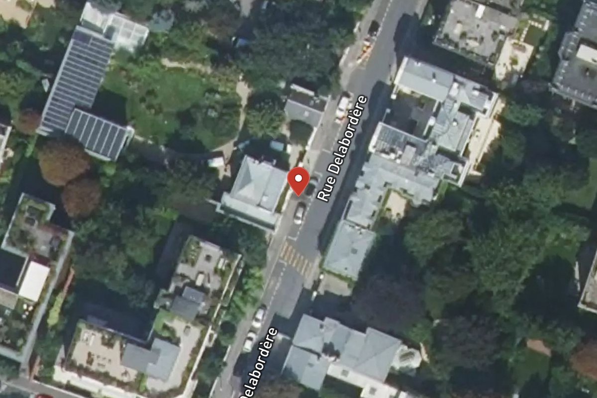 Vue satellite — 20BIS Rue Delabordére