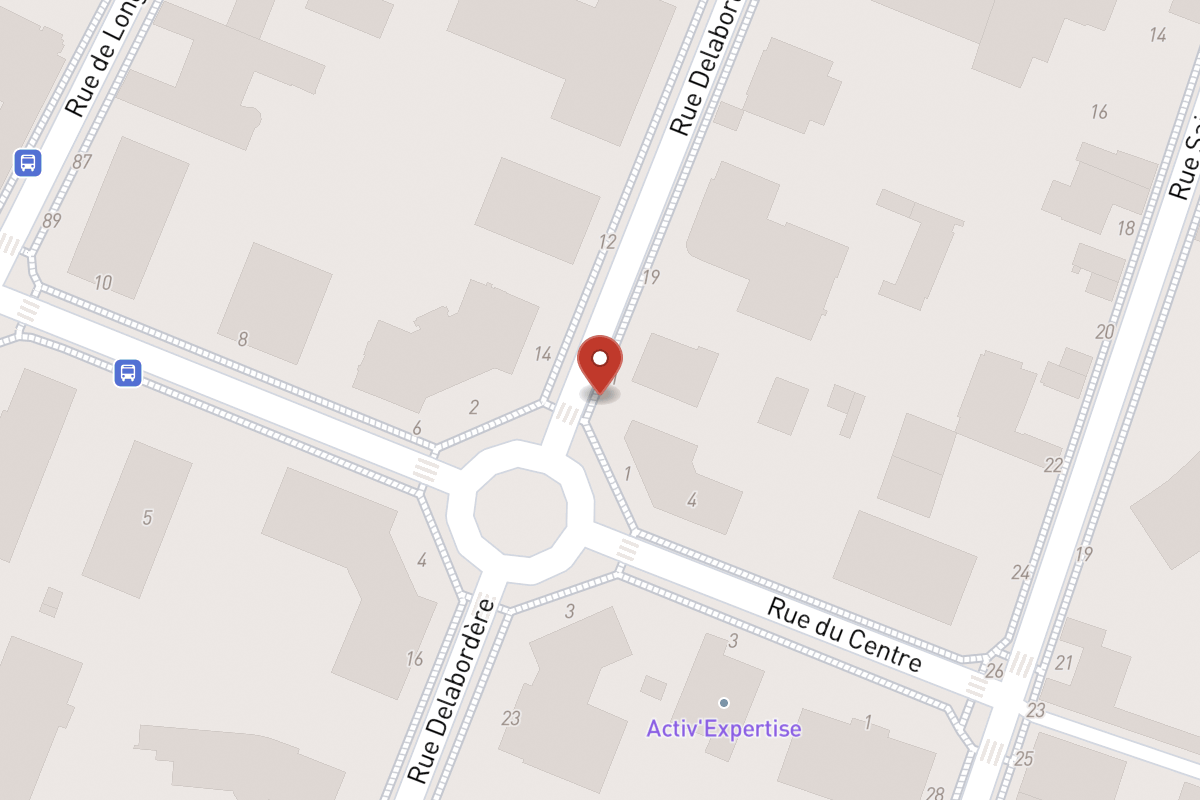 Plan de situation — 21BIS Rue Delabordére