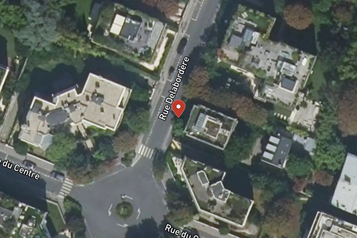 Vue satellite — 21 Rue Delabordére