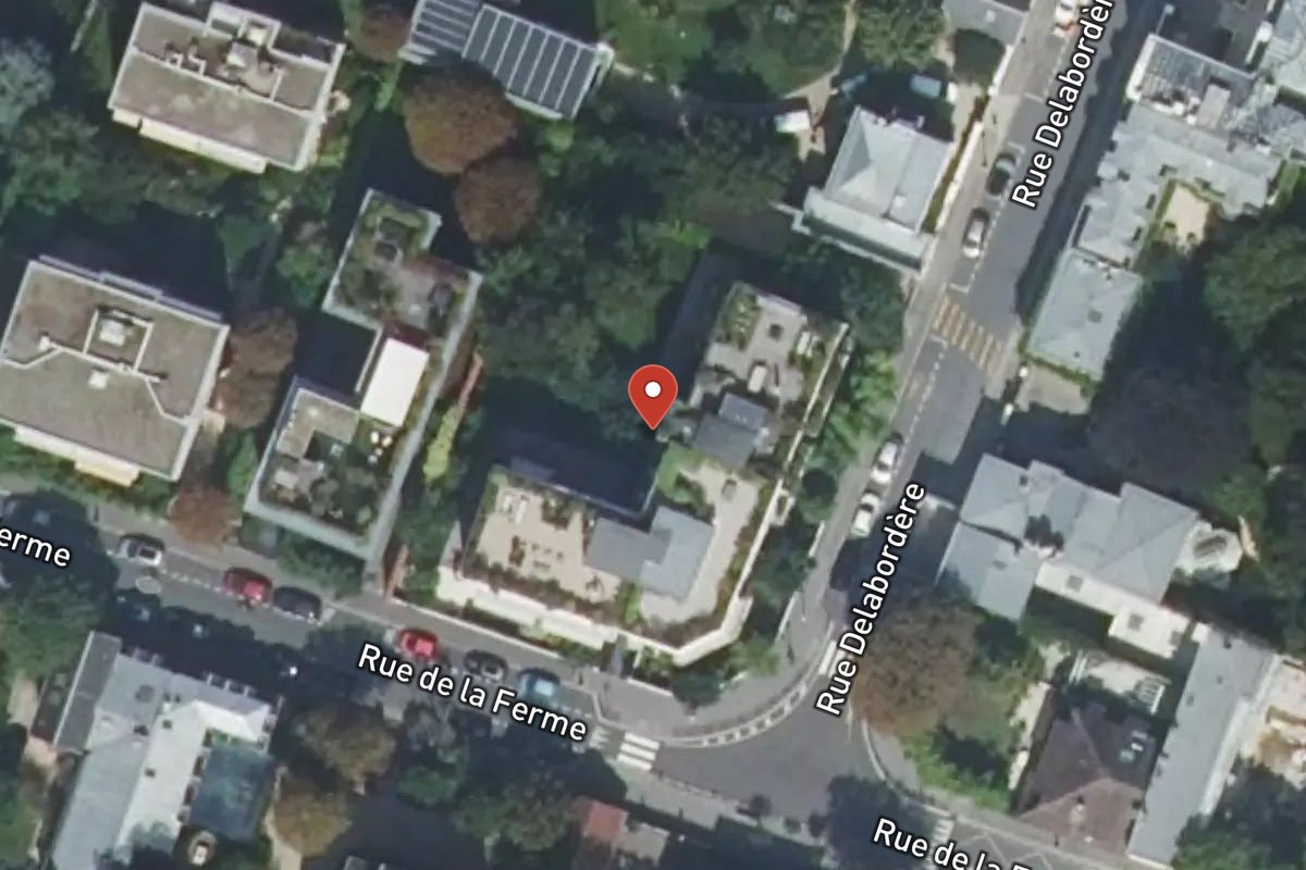 Vue satellite — 22 Rue Delabordére