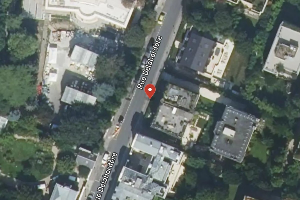 Vue satellite — 27 Rue Delabordére