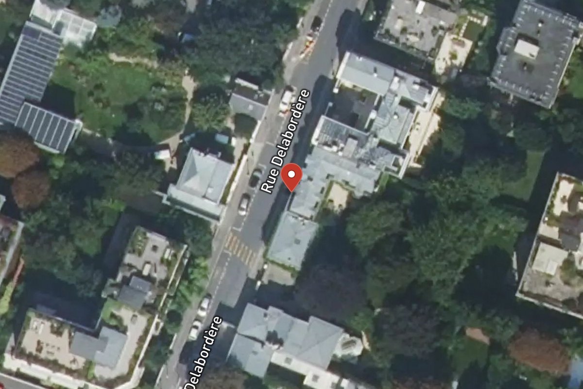 Vue satellite — 31 Rue Delabordére