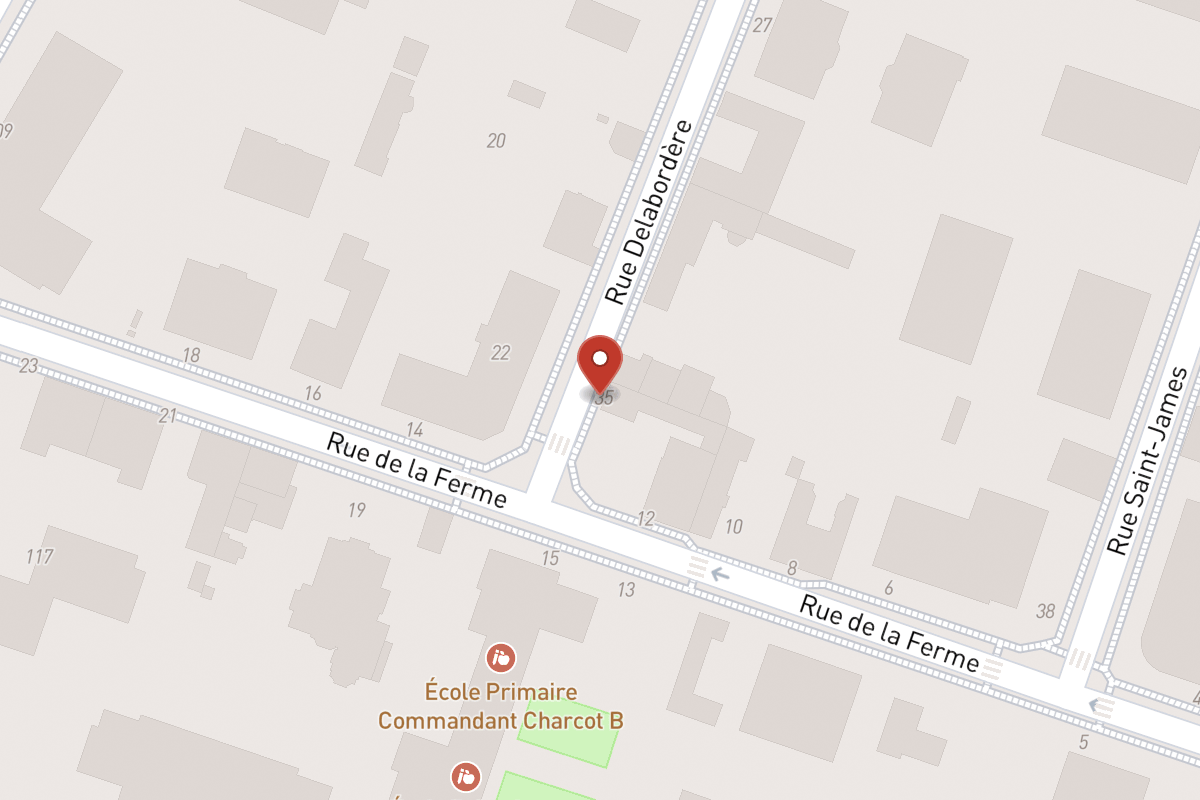 Plan de situation — 35 Rue Delabordére