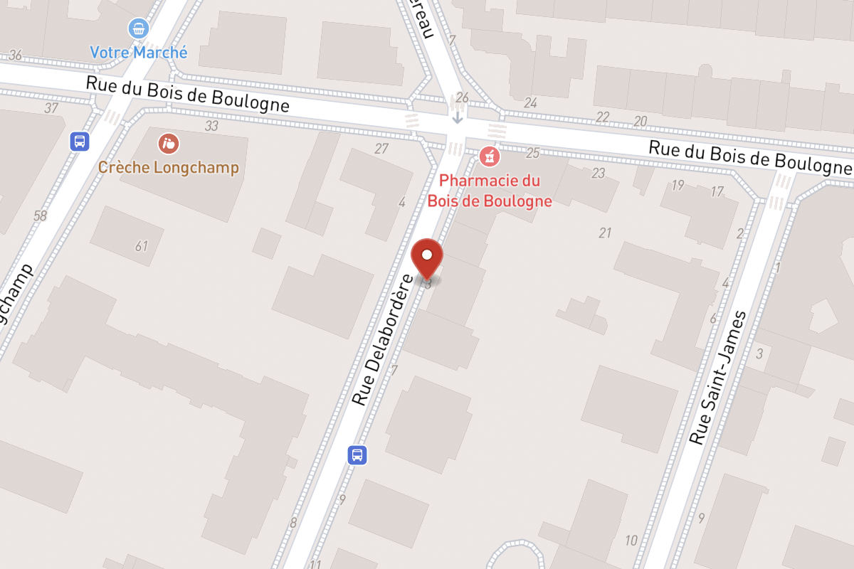 Plan de situation — 3 Rue Delabordére