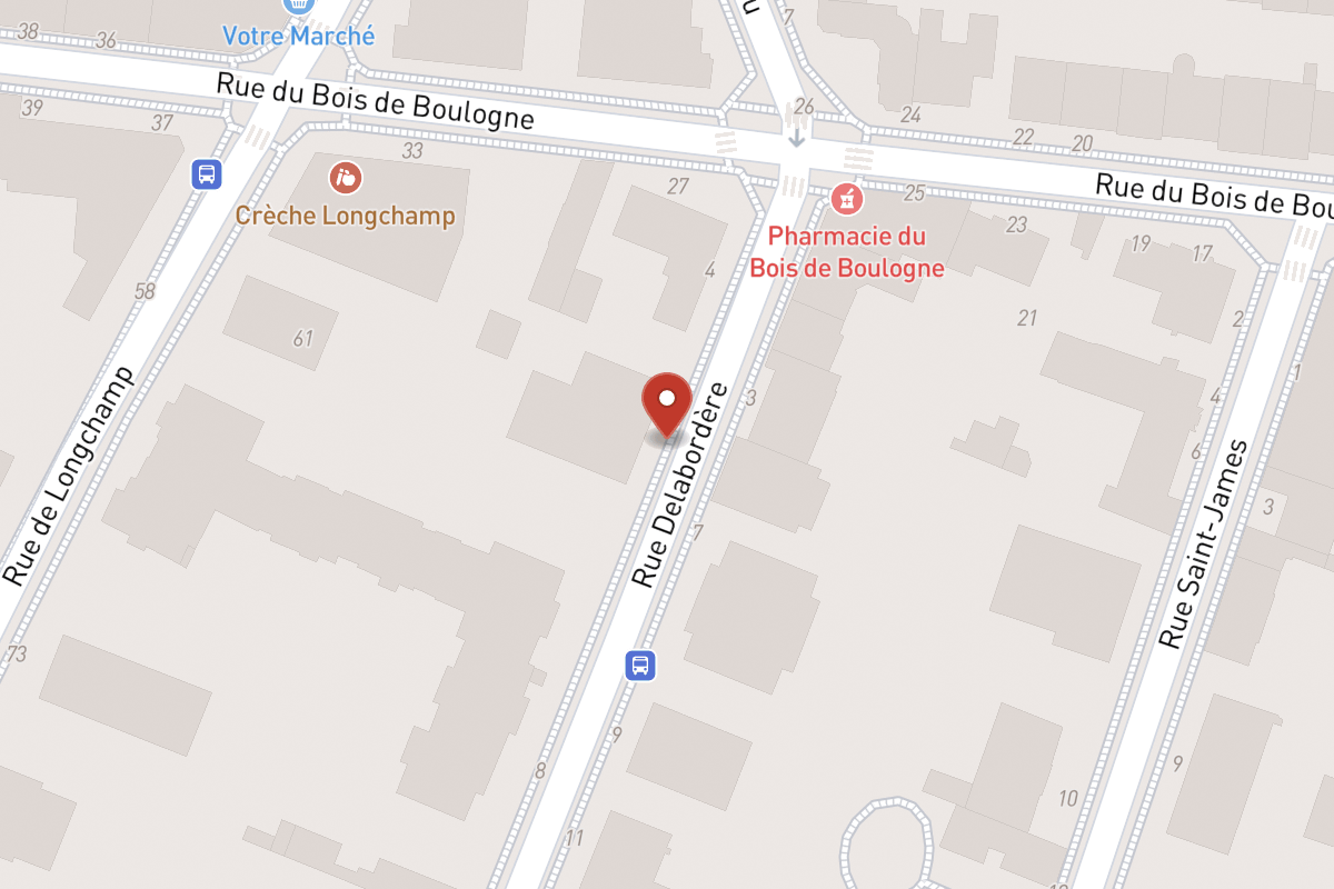Plan de situation — 6 Rue Delabordére