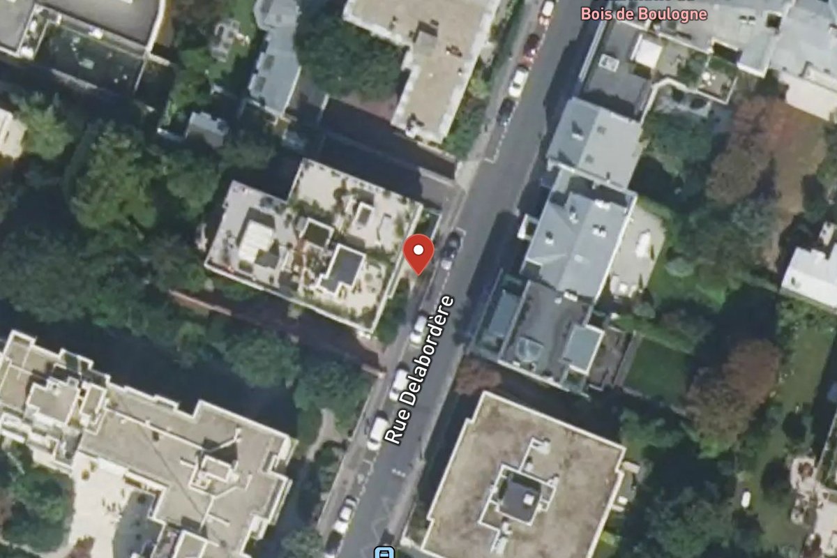 Vue satellite — 6 Rue Delabordére