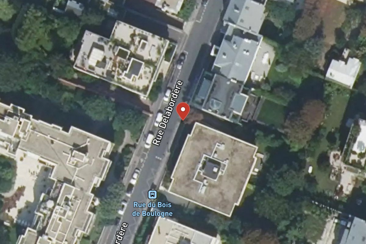 Vue satellite — 7 Rue Delabordére