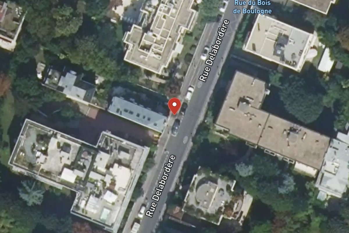Vue satellite — 8BIS Rue Delabordére