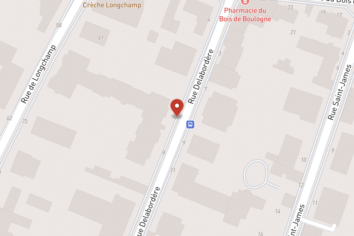 Plan de situation — 8 Rue Delabordére