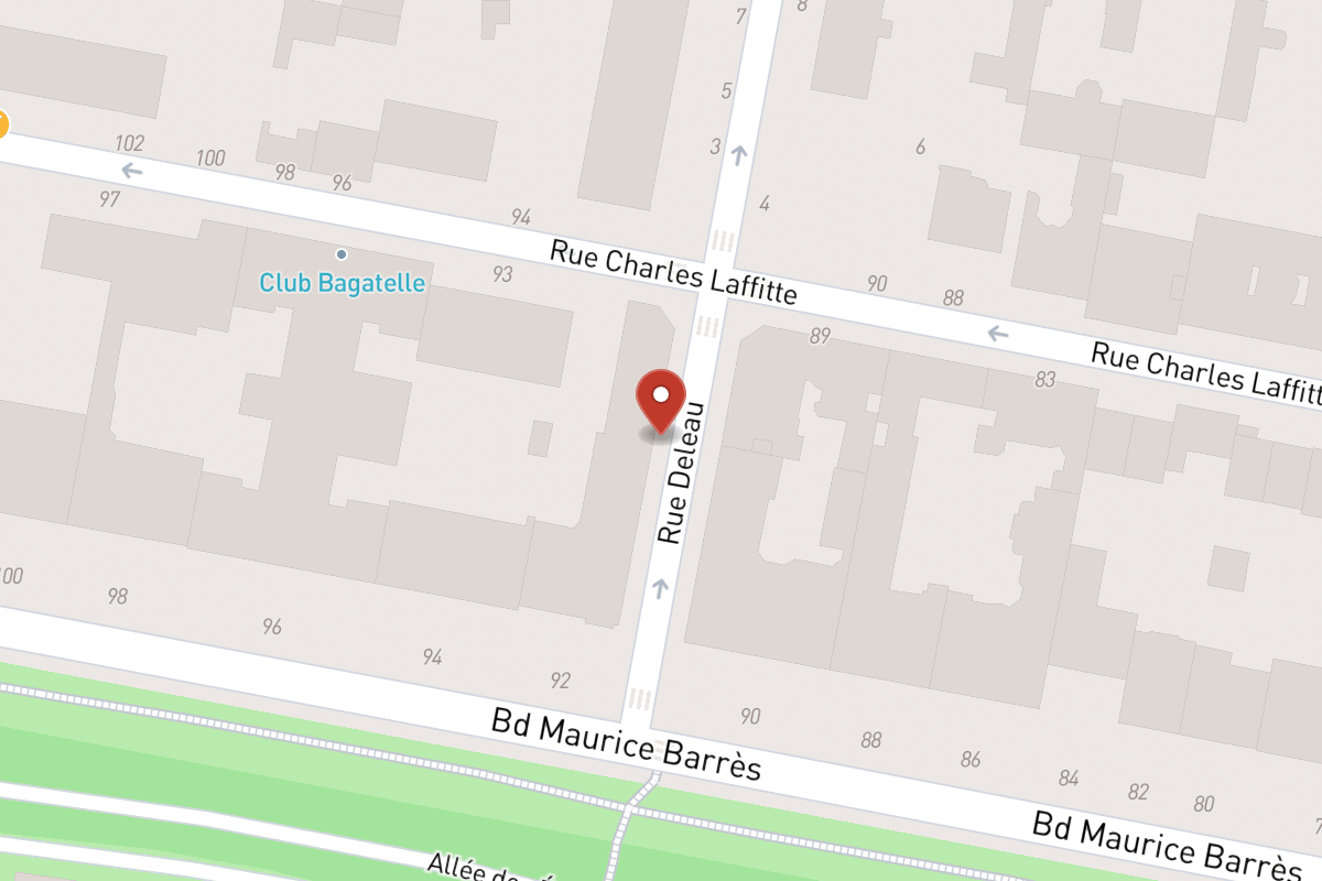 Plan de situation — 1BIS Rue Deleau