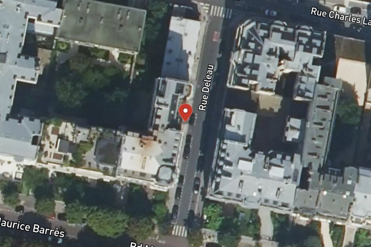 Vue satellite — 1TER Rue Deleau
