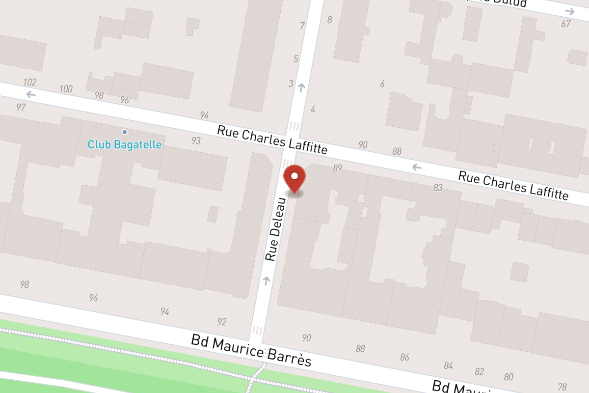 Plan de situation — 2BIS Rue Deleau