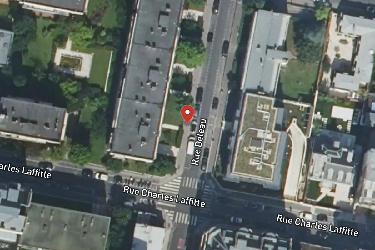 Vue satellite — 3 Rue Deleau