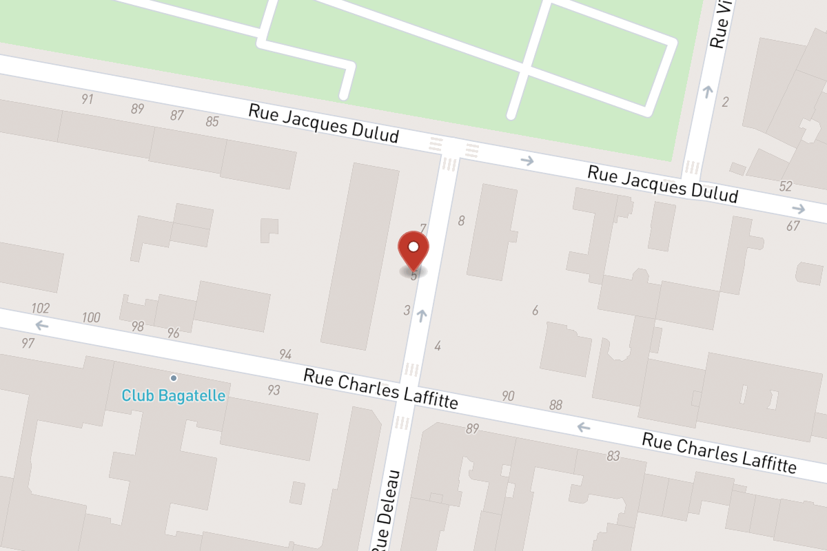 Plan de situation — 5 Rue Deleau