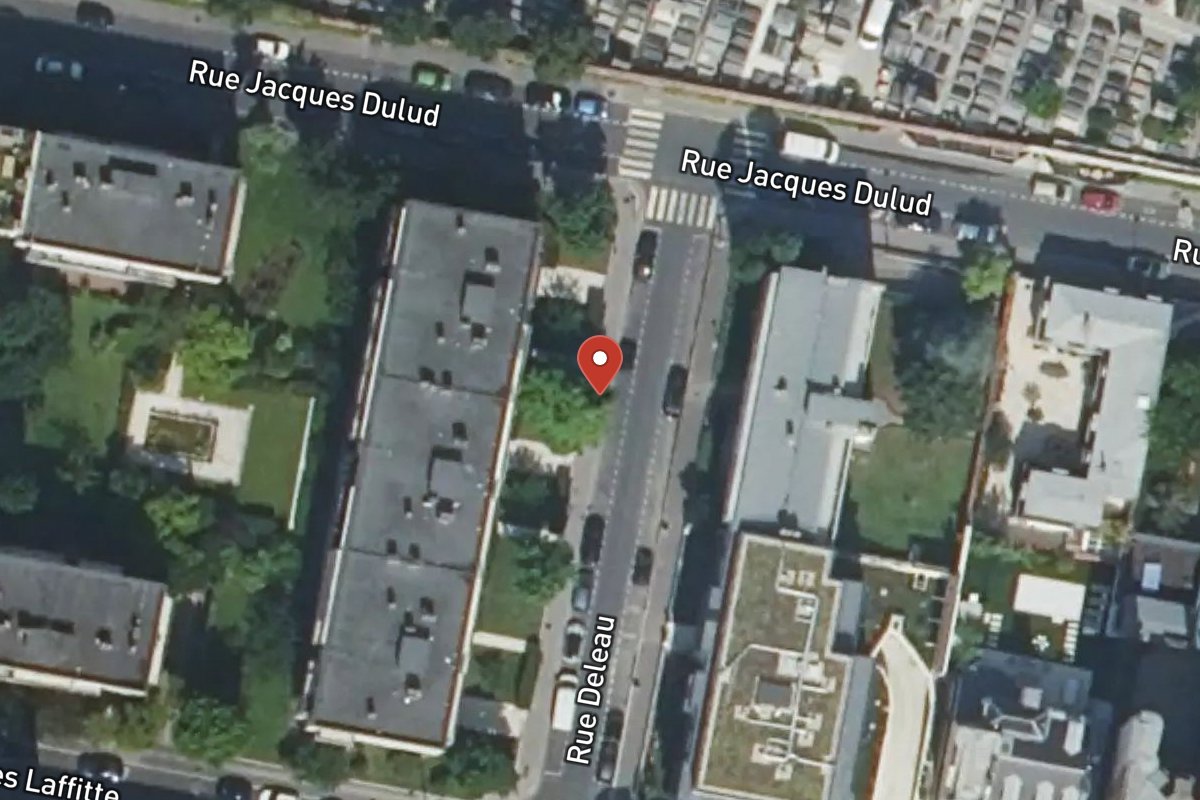 Vue satellite — 7 Rue Deleau