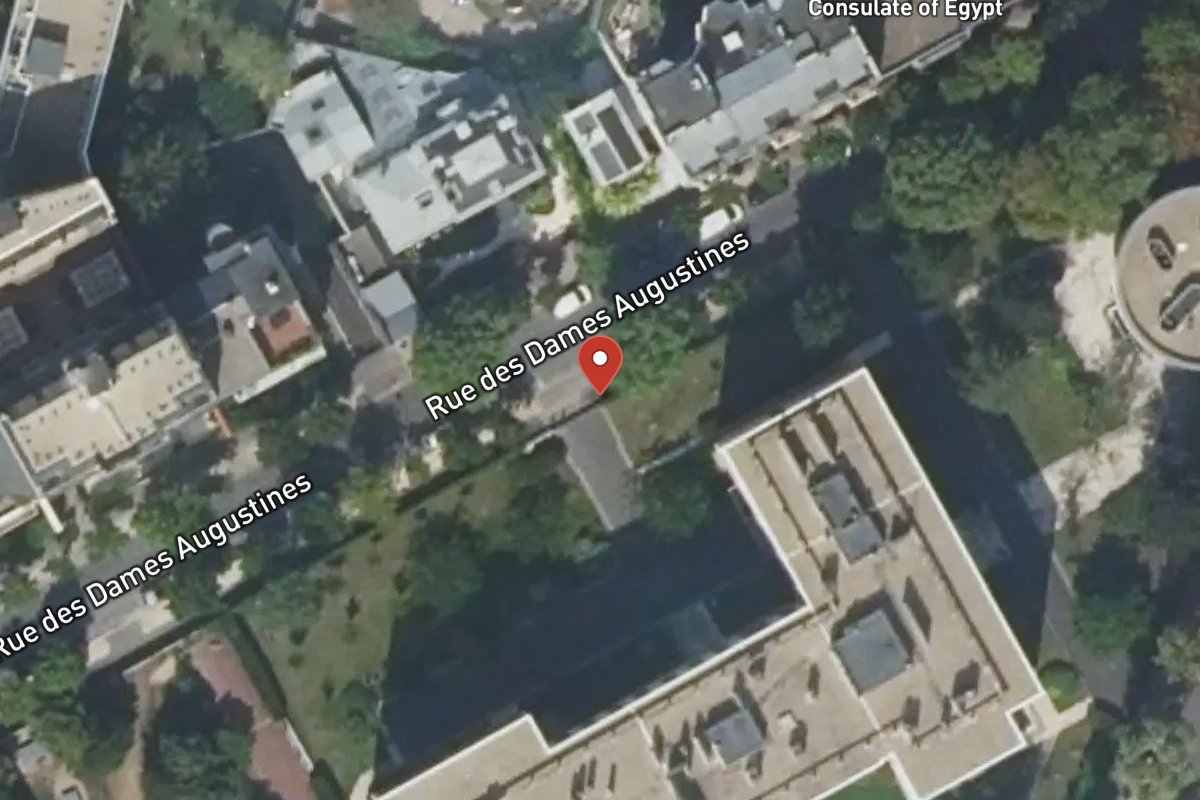 Vue satellite — 10 Rue des Dames Augustines
