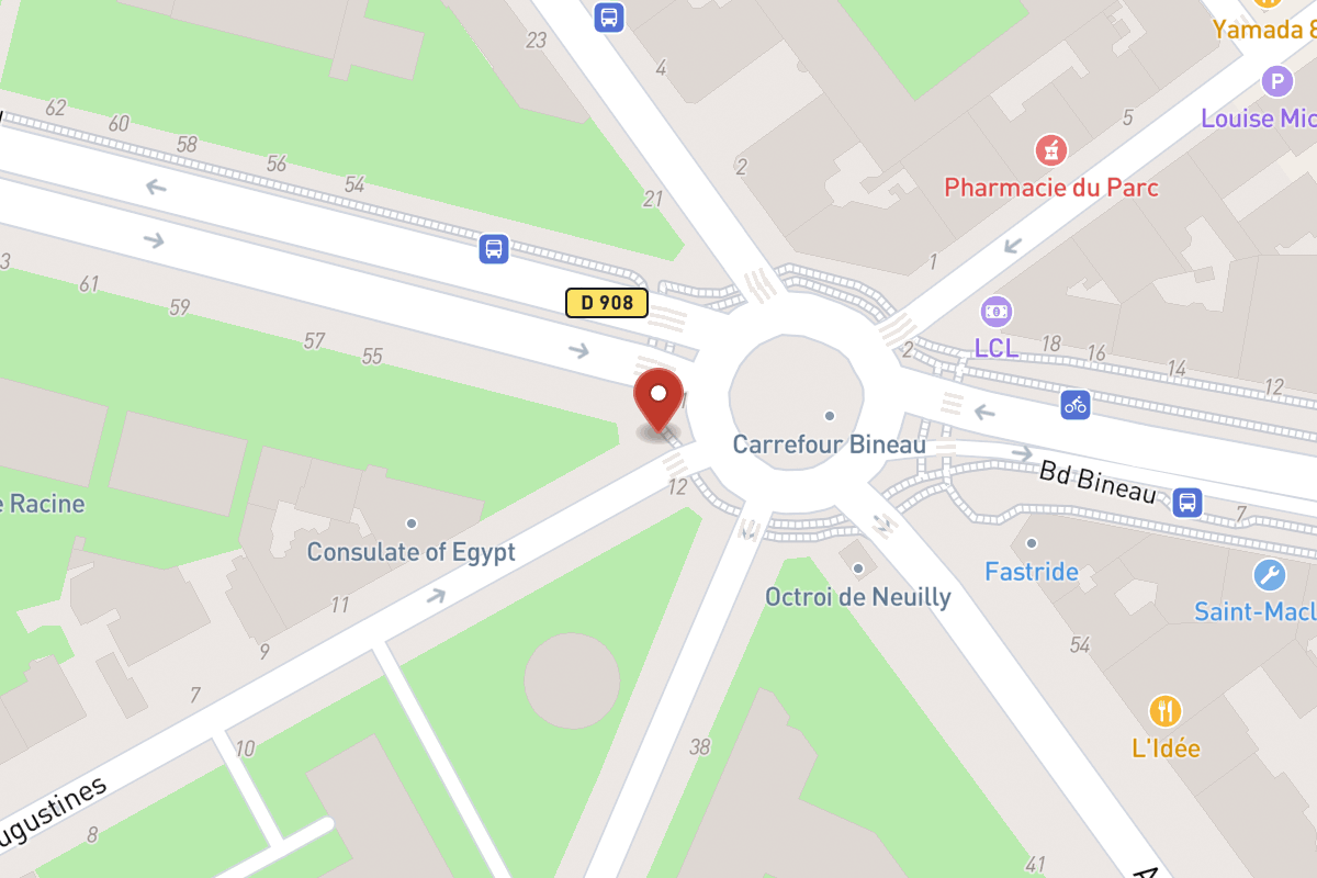 Plan de situation — 17 Rue des Dames Augustines