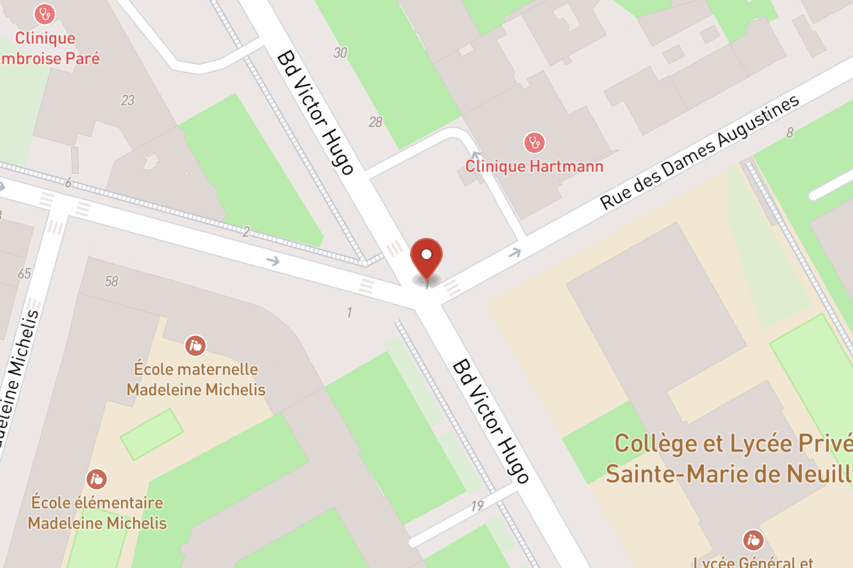 Plan de situation — 1BIS Rue des Dames Augustines