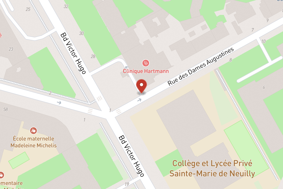 Plan de situation — 3BIS Rue des Dames Augustines