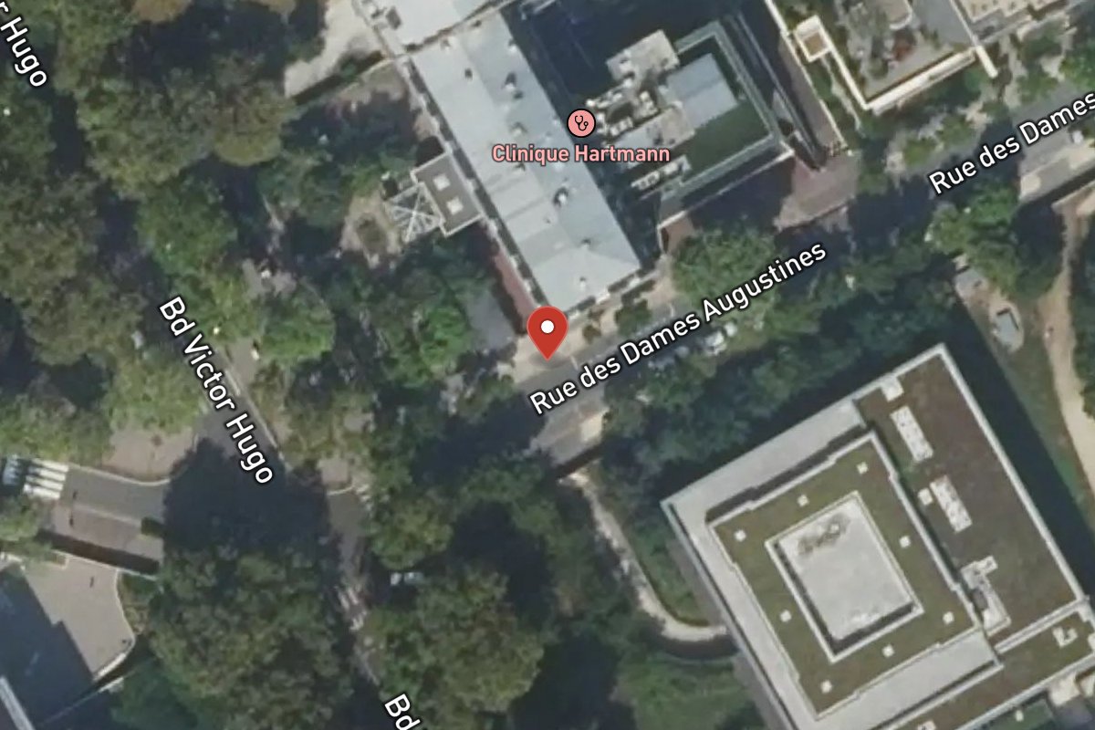 Vue satellite — 3BIS Rue des Dames Augustines