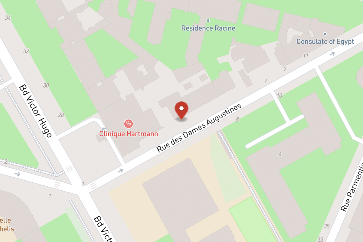 Plan de situation — 3 Rue des Dames Augustines