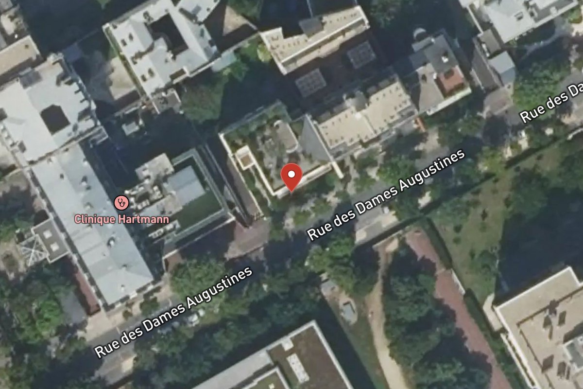 Vue satellite — 3 Rue des Dames Augustines