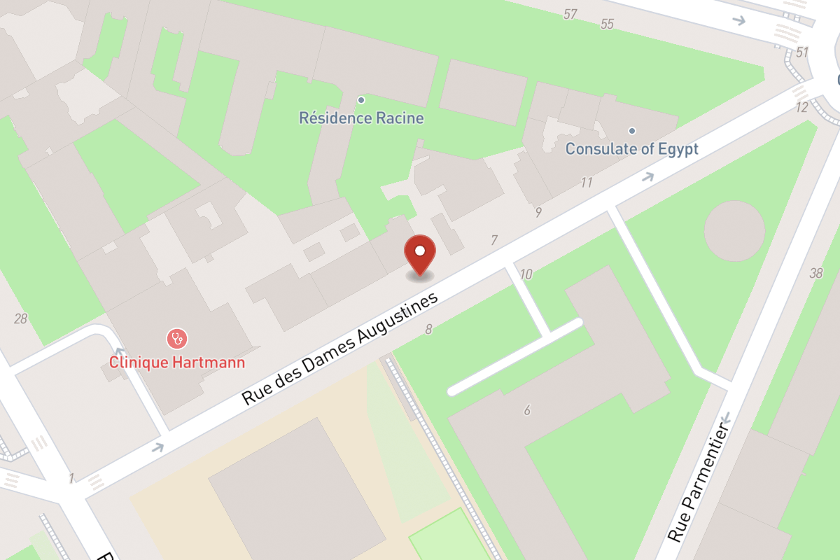 Plan de situation — 5BIS Rue des Dames Augustines