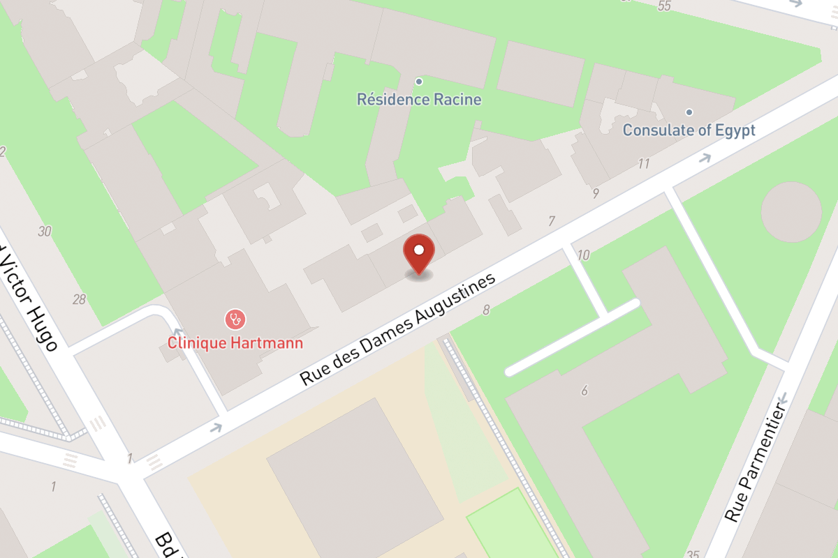 Plan de situation — 5 Rue des Dames Augustines