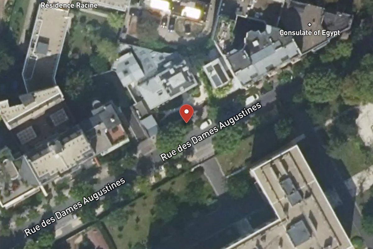 Vue satellite — 7 Rue des Dames Augustines