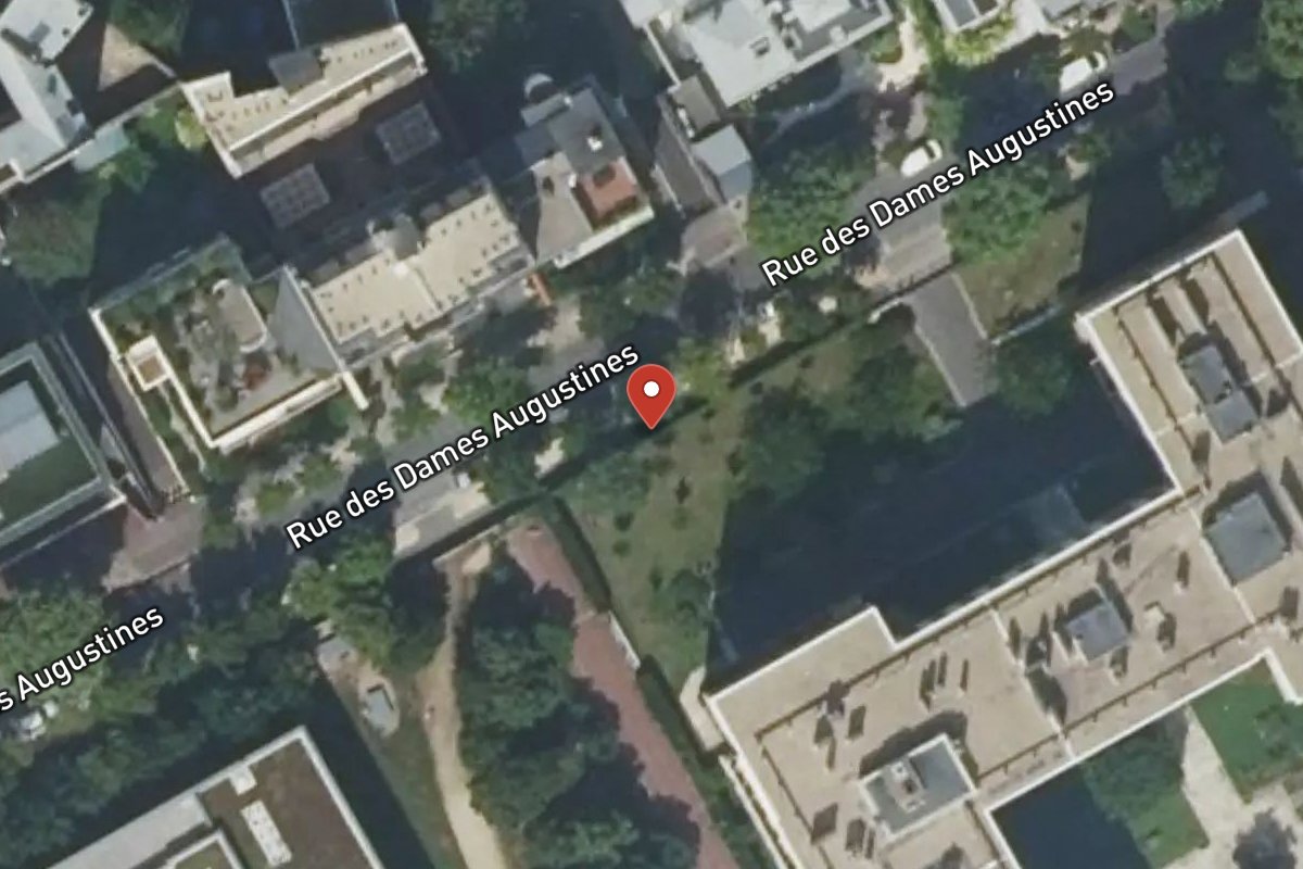 Vue satellite — 8 Rue des Dames Augustines
