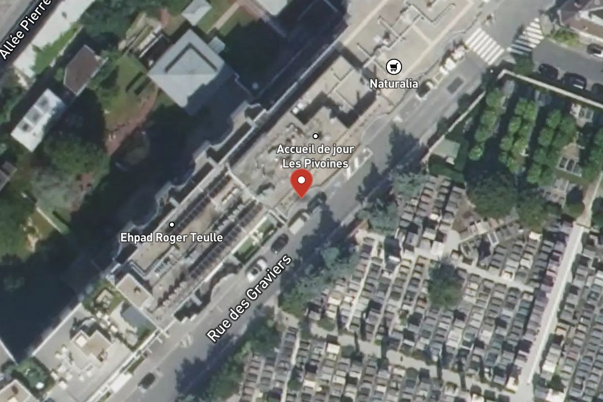 Vue satellite — 16 Rue des Graviers