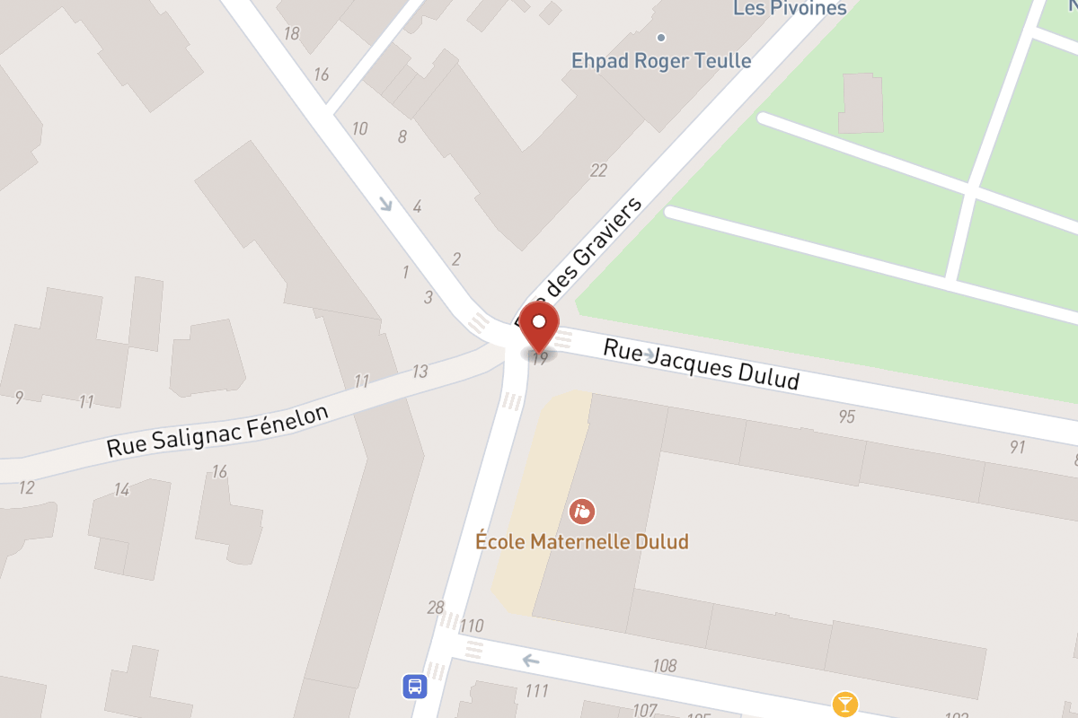 Plan de situation — 19 Rue des Graviers