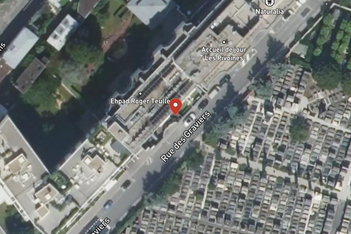 Vue satellite — 20 Rue des Graviers