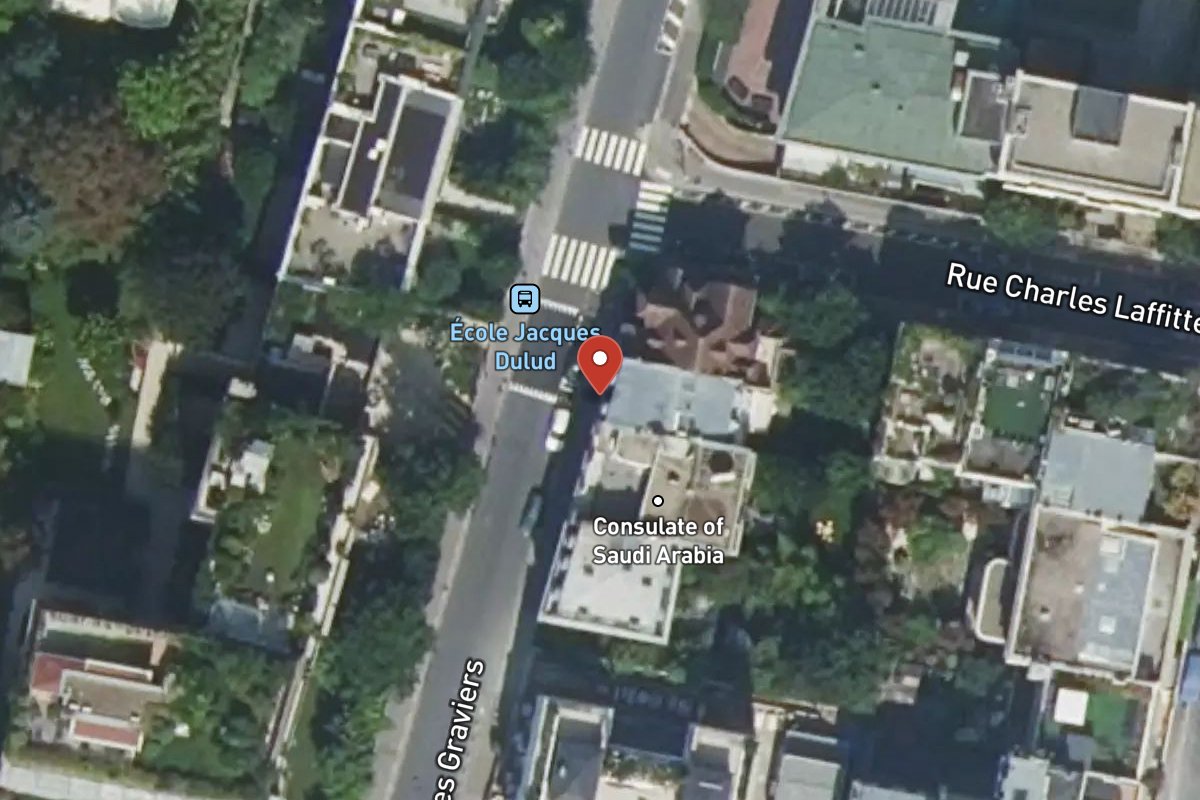 Vue satellite — 27 Rue des Graviers