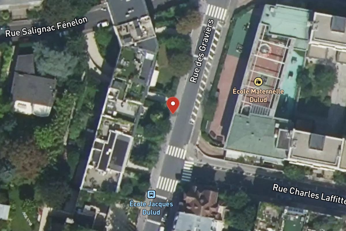 Vue satellite — 28BIS Rue des Graviers
