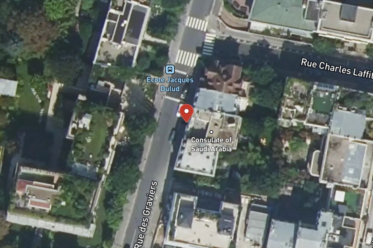 Vue satellite — 29 Rue des Graviers